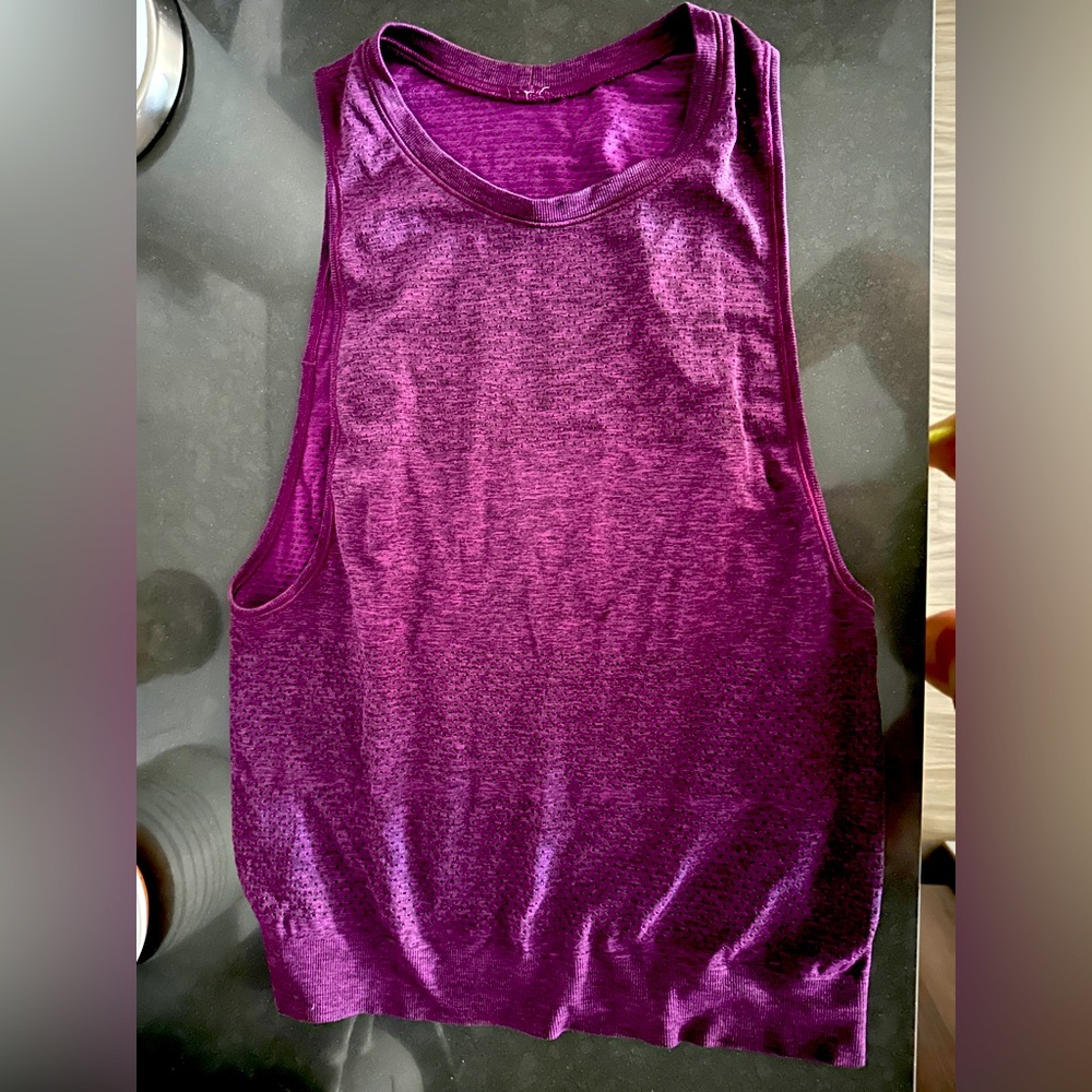 Lululemon muscle tank workout top